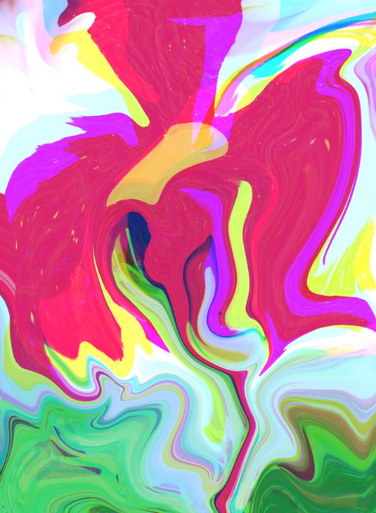 Bad Hair Day - Distorted View Imagery - Digital Art & AI, Abstract ...