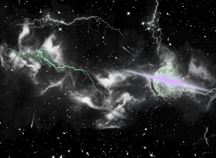 Creation of Krypton - Distorted View Imagery - Paintings & Prints ...
