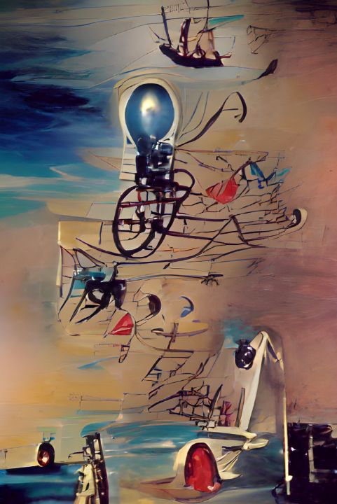 Midnight Memories - Distorted View Imagery - Digital Art & AI, Abstract ...
