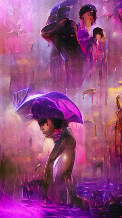 Purple Rain - A Tribute to Prince - Distorted View Imagery