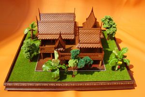 Thai house model - 4 houses - KiddeeThaihouses