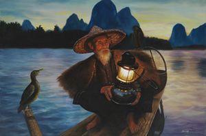 Fisherman in China