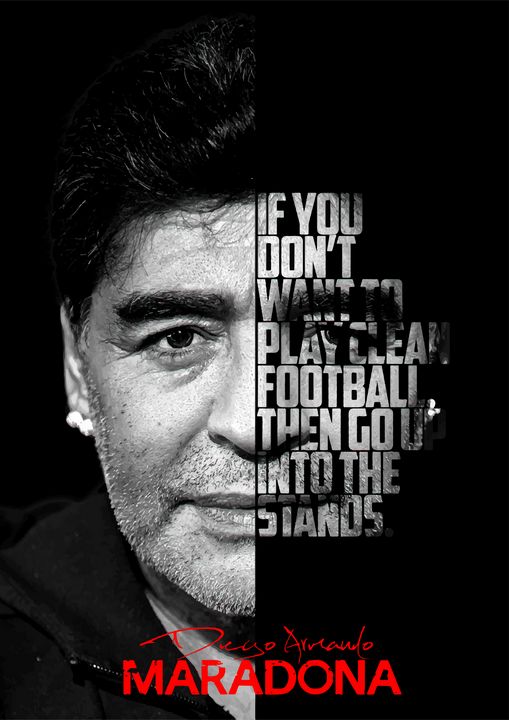 diego-armando-maradona-quote-enea-kelo-paintings-prints-sports