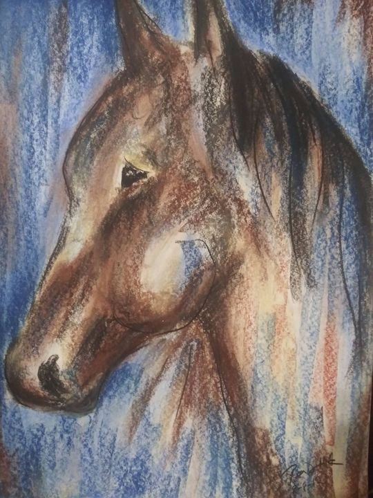 Abstract Horse - McClellan Free Inside Art - Paintings & Prints ...