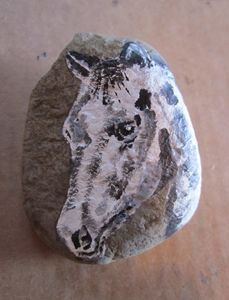 Arabian on Stone