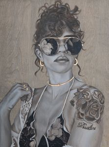 She's in fashion - Simone Scholes Art