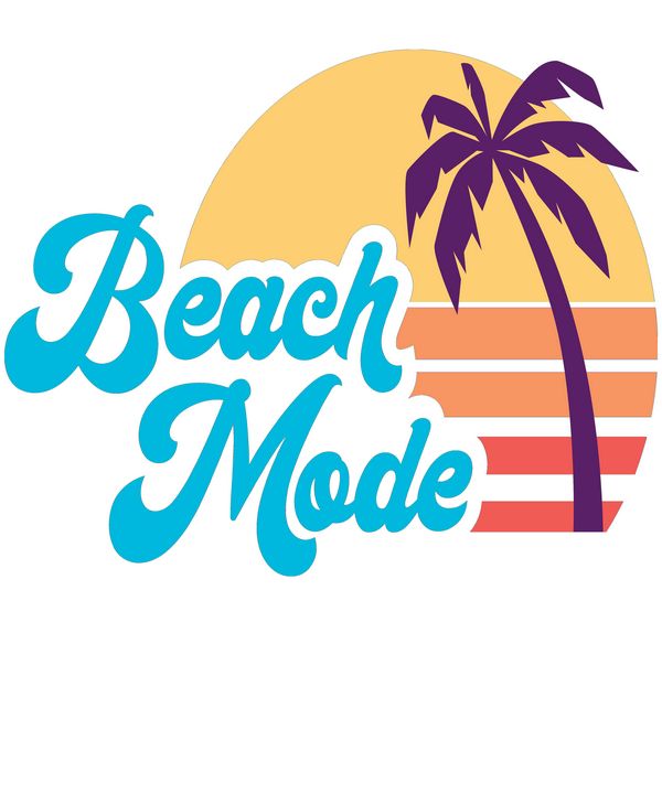 Beach Mode Retro Vintage - zak bakir