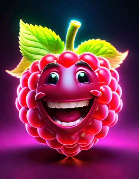 Raspberry - Fine Art VIP club - Digital Art & AI, Food & Beverage ...