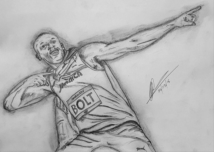 Iron Man Usain Bolt Pose | Naka7a | Flickr