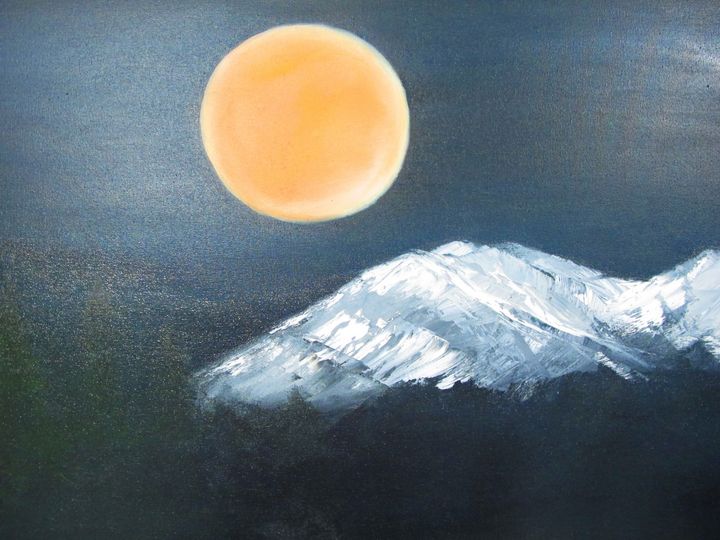 full moon - original art