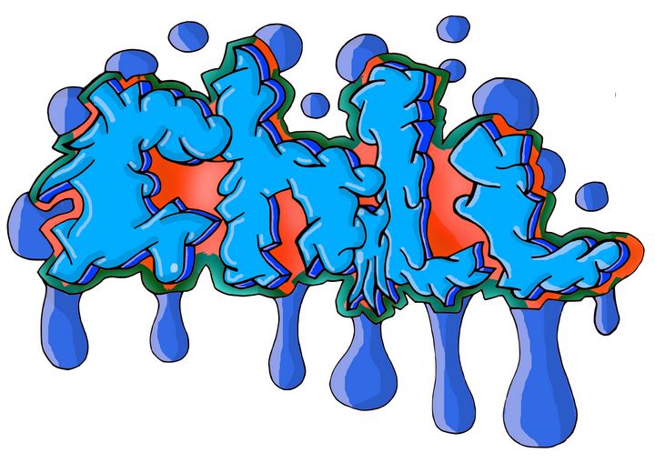 chill-graffiti-style-hydroix-digital-art-abstract-text-artpal