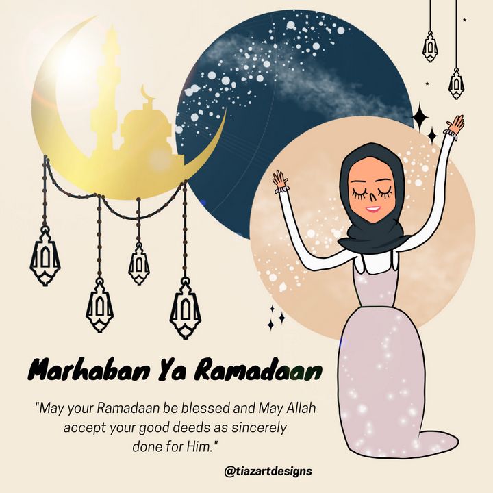 Happy Ramadan - tiazArtDesigns - Digital Art, Religion, Philosophy, &  Astrology, Islam - ArtPal
