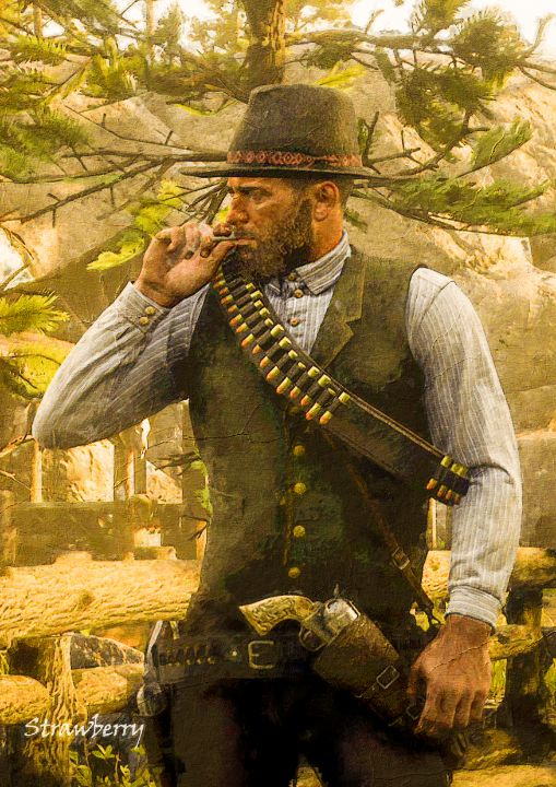 Arthur Morgan Red Dead Redemption 2 Diamond Painting 