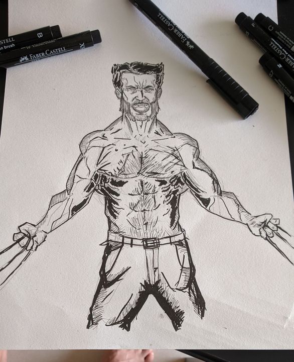 Wolverine Pencils and Ink - Physicality