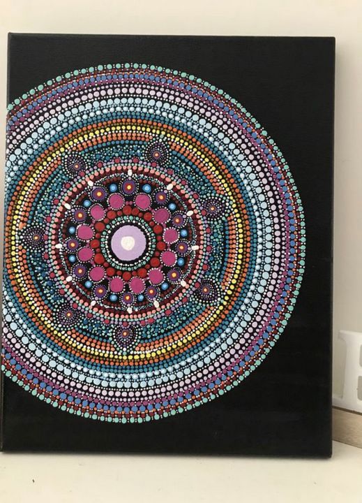 Mandala on Canvas - Home Decor