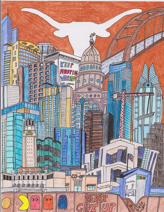 THE AUSTIN, TEXAS - Timothy McVain's ART