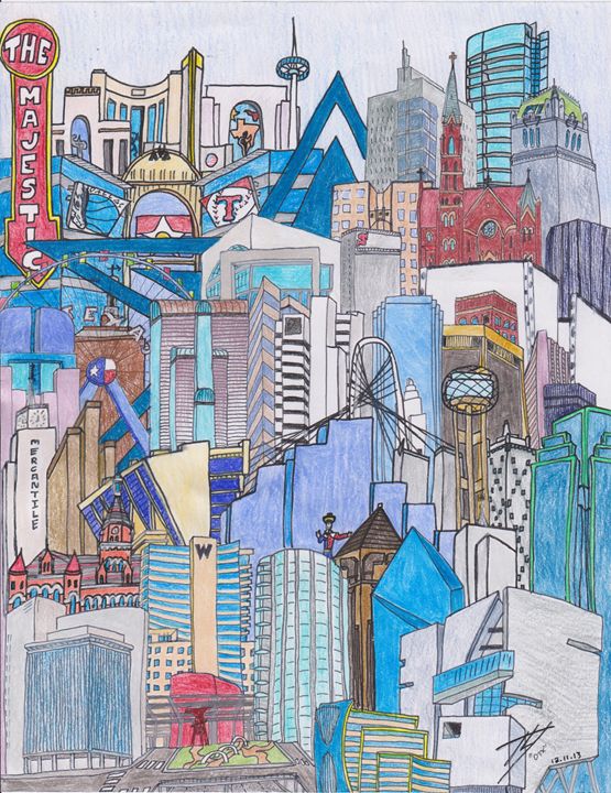 DALLAS, TEXAS - Timothy McVain's ART
