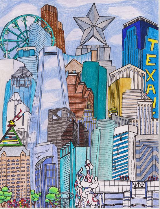 HOUSTON, TEXAS - Timothy McVain's ART