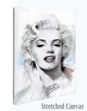 Marilyn Monroe with Yankee Jersey - pop picture - Paintings & Prints,  People & Figures, Celebrity, Actresses - ArtPal