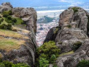 View of the Meteora Valley