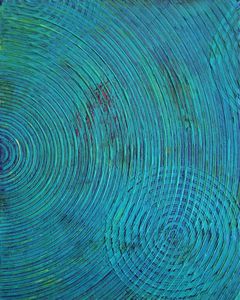 Turquoise Raindrops