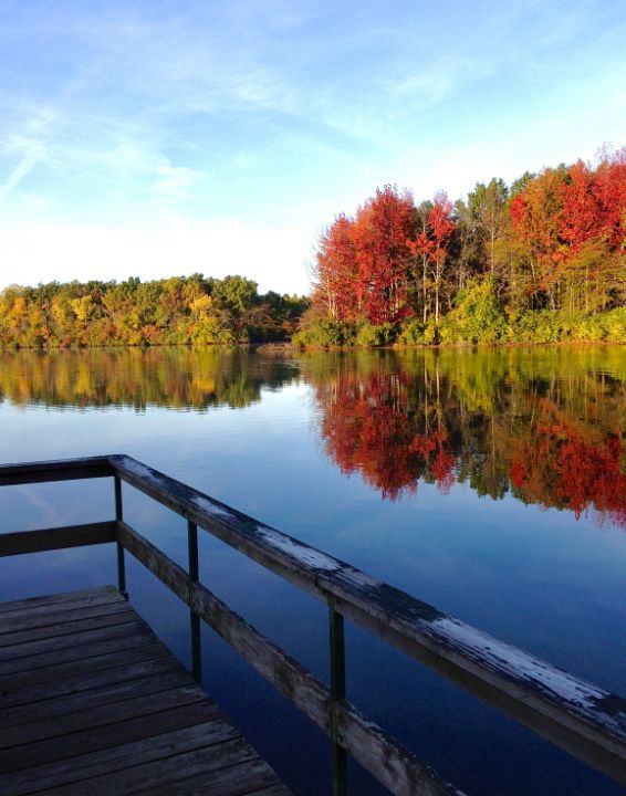 Homer Lake Dock Central Illinois Landscapes Photography, Landscapes