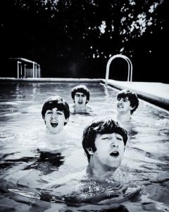 The Beatles Take a Swim