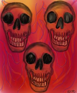 Horrortale sans - Alexis Barhaugh - Digital Art, Fantasy & Mythology,  Magical, Skeletons - ArtPal