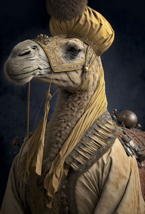 Egyptian camel soldier 2 - absention