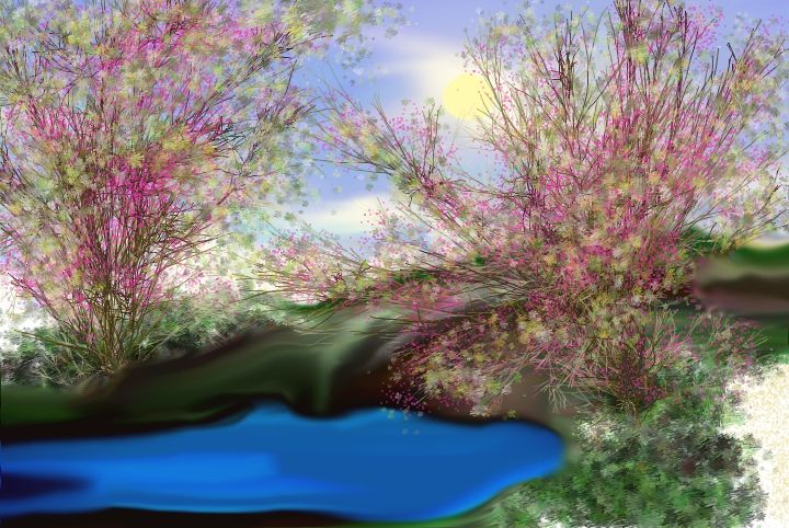 POND - ProShack art works by vyacheslav zhererbilov