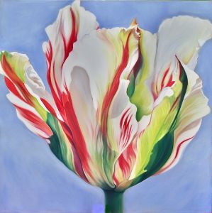 Gala- big flower painting- tulip