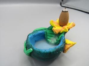 Pond Waterfall Burner - One More Pineapple by Michelle Dillard