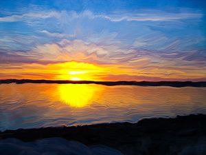 Sunset at the Beach
