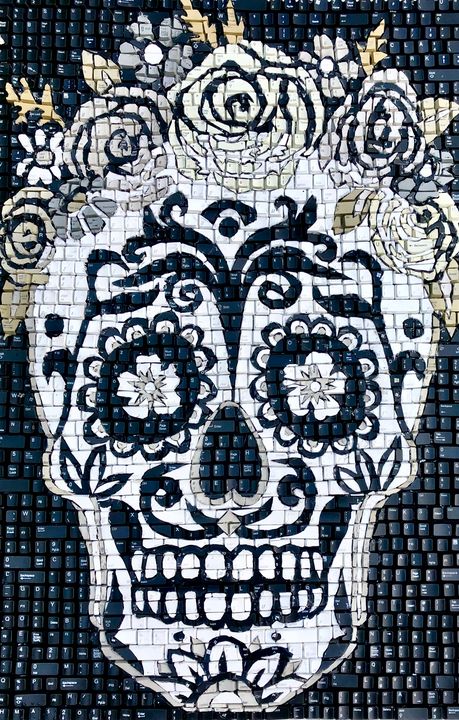 Dead Keys - Monique Sarfity Mosaics