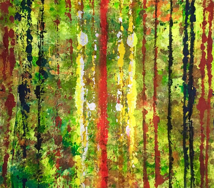 Amazon Rainforest Aatmica's Art Paintings & Prints, Abstract, Irregular Forms ArtPal