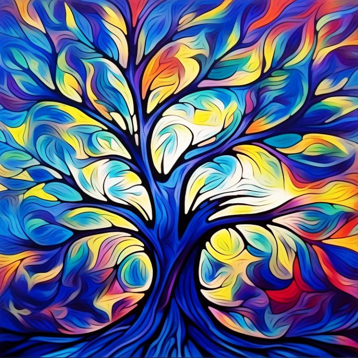 fantasy tree art