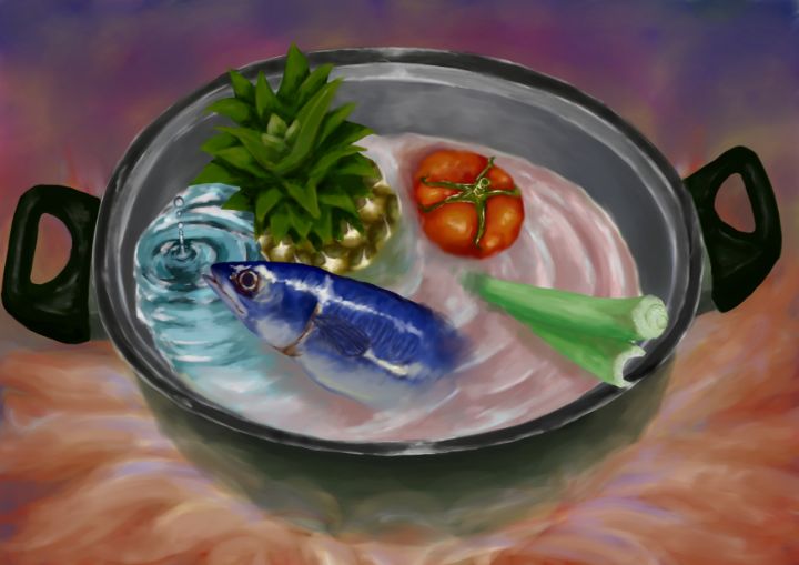 what-does-the-fish-say-wiebe-digital-art-ai-food-beverage