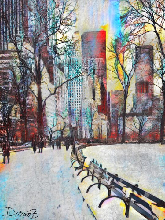Central Park in winter - DoronB