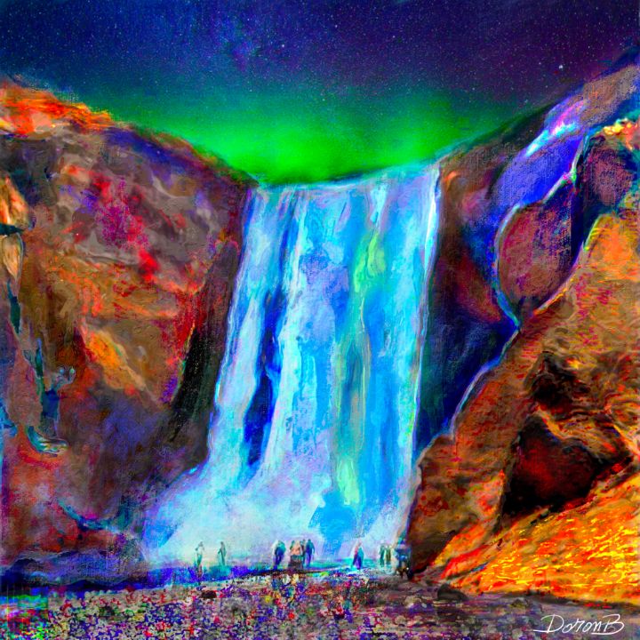 Skogafoss Waterfall - DoronB