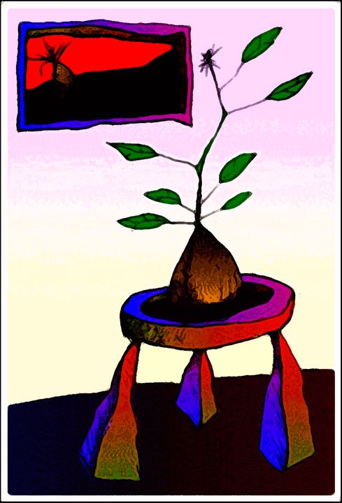 Baby Plant on Table 4 - fOOnOOn.com