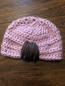 Crocheted baby beanie - A.Leann Palette
