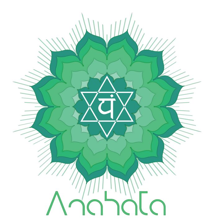 New Anahata Chakra - First Gate - Digital Art, Religion