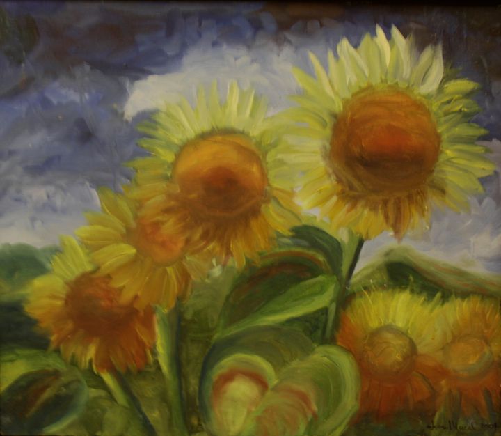 Sunflowers - Jean Macaluso Fine Art