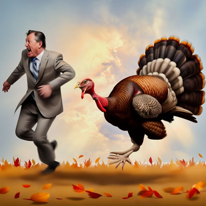 Revenge of the Turkey - Lewis Sandler Mandala Art Gallery