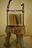 wooden sculpture, lighting