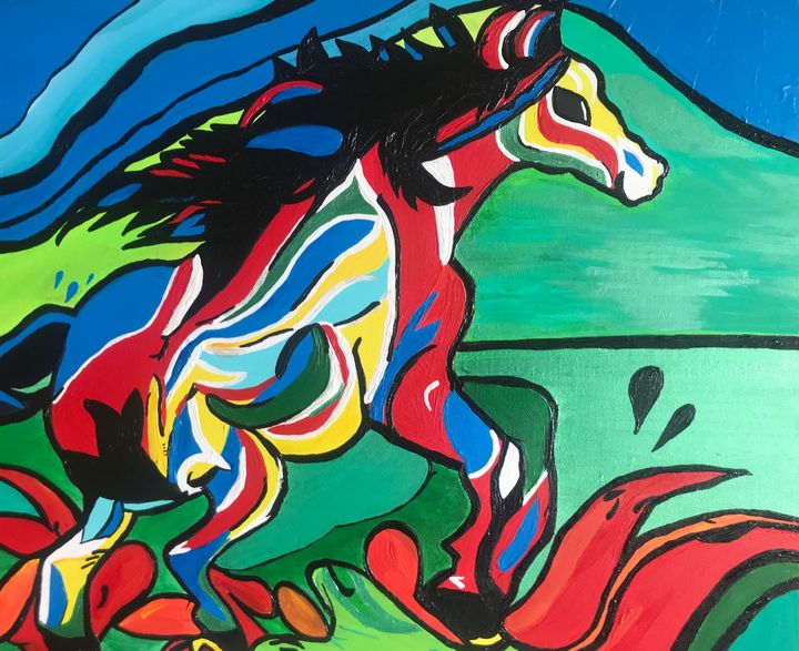 Horse of true colours - MartaHNowak