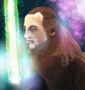 Qui Gon Jinn - MJW Artworks - Drawings & Illustration, Entertainment,  Movies, Science Fiction Movies - ArtPal