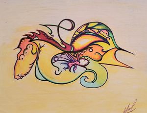 Dancing Sea Horse
