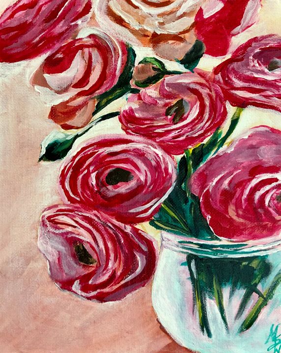 Morning Beauty - Marie Shelly Art Prints - Paintings & Prints, Flowers ...