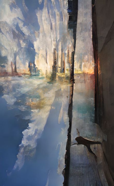 Bare Witness Cafe - Marz Rebel - Digital Art & AI, Abstract, Other ...